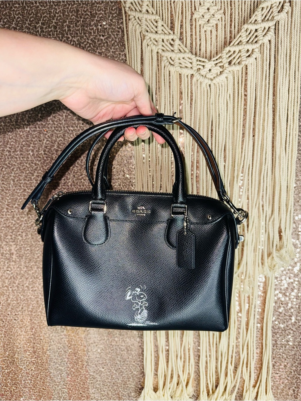 Coach x Peanuts limited edition Mini Bennett Satchel